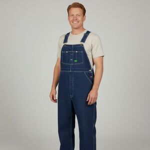 Vintage OshKosh B'gosh Denim Bib Overalls 42x30 USA Made Union Vestbak Workwear